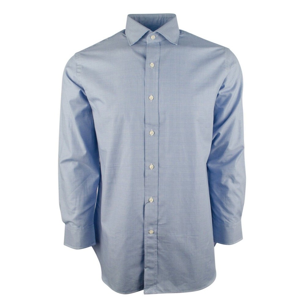 Polo Ralph Lauren Mens Houndstooth Twill Dress Shirt
